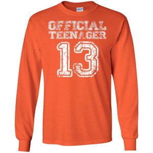 Brithday T-shirt Official Teenager T-shirt