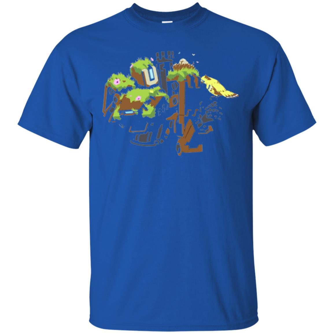Film T-shirt Bastion Overgrown Spray T-shirt Royal