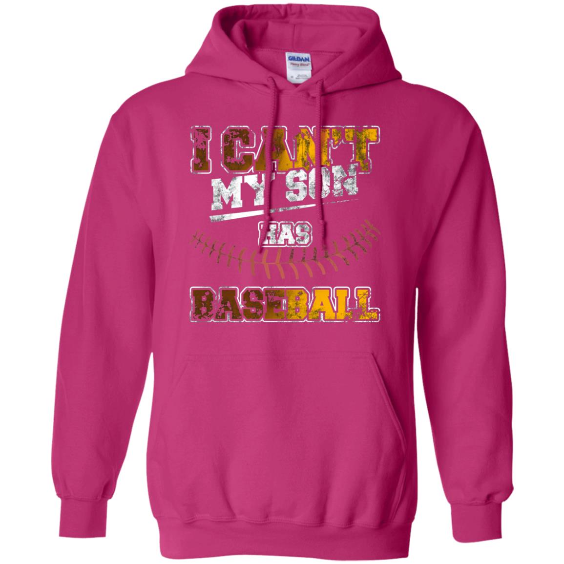 Baseball Mom Dad Shirt I Cant My Son Has Baseball Heliconia