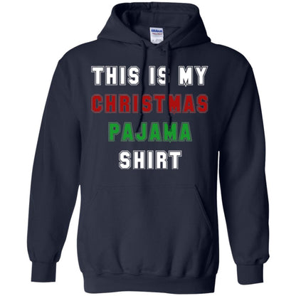 Christmas T-shirt This Is My Christmas Pajama Navy
