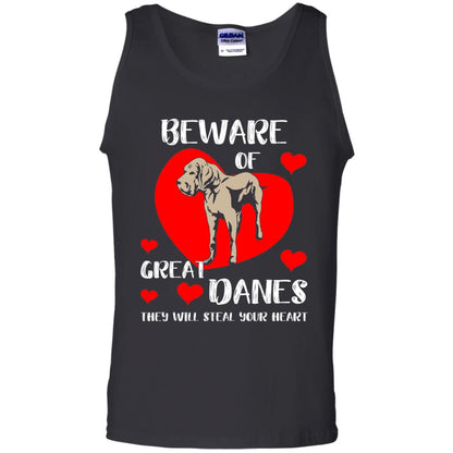 Beware Of Great Danes They Will Steal Your Heart Cute Shirt Black