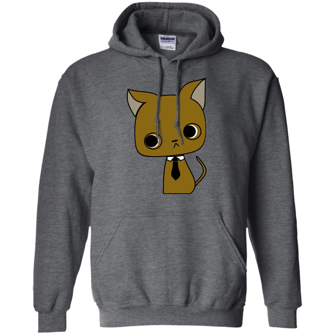 Funny Business Love Cat Shirt Dark Heather