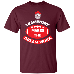 Football T-shirt TeamWork Makes The Dreamwork