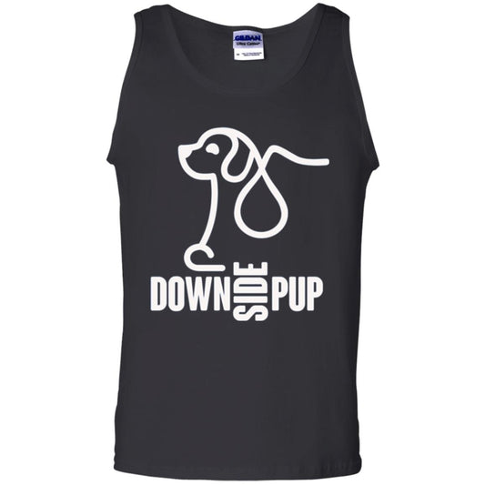 Dog Lover T-shirt Down Side Pup T-shirt Black