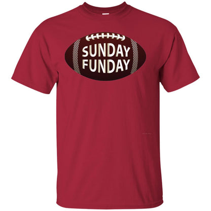 Sunday Funday Football T-shirt Cardinal