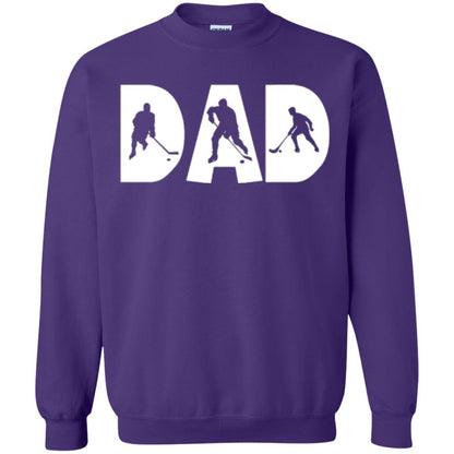 Daddy T-shirt Hockey Lover Purple