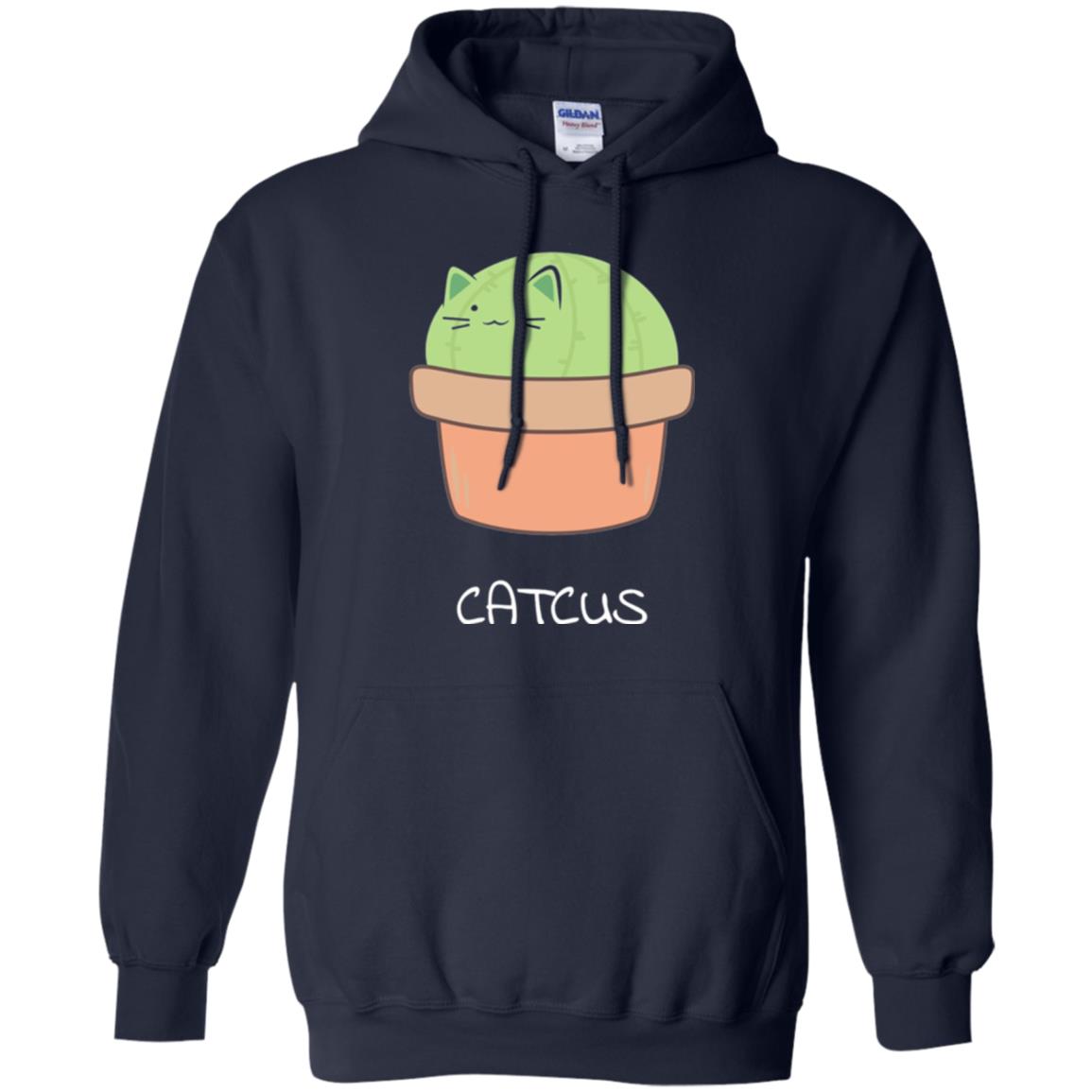 Cat Lovers T-shirt Catcus Navy