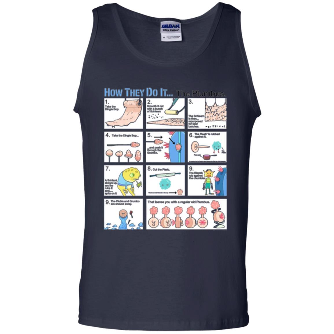 Film T-shirt How They Do Itthe Plumbus Navy