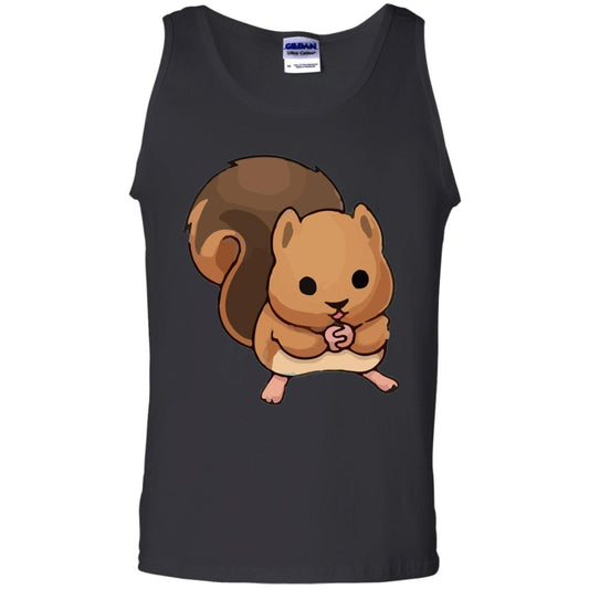 Cute Squirrel Graphic T-shirt Black