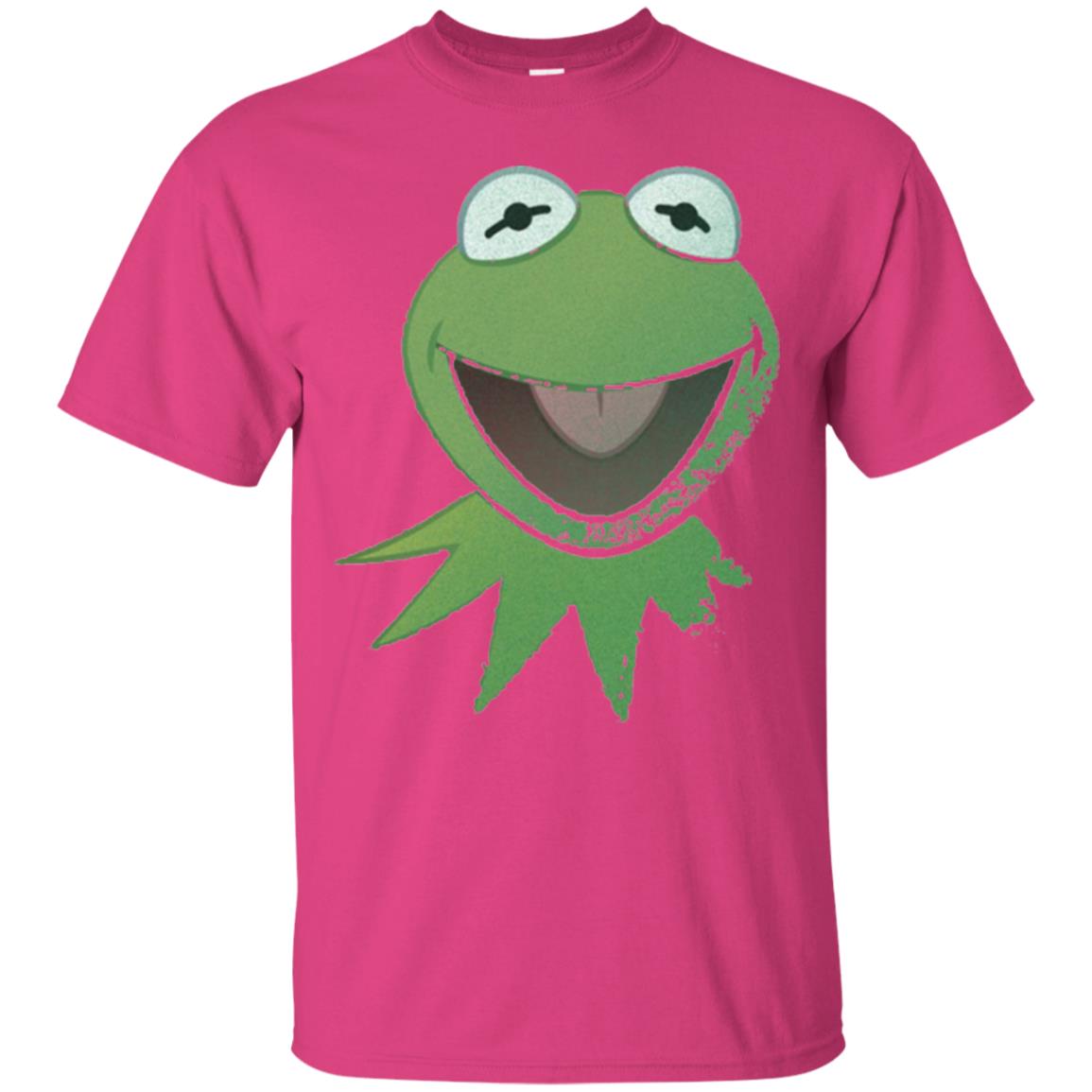 Muppets Kermit The Frog Face T-shirt Heliconia