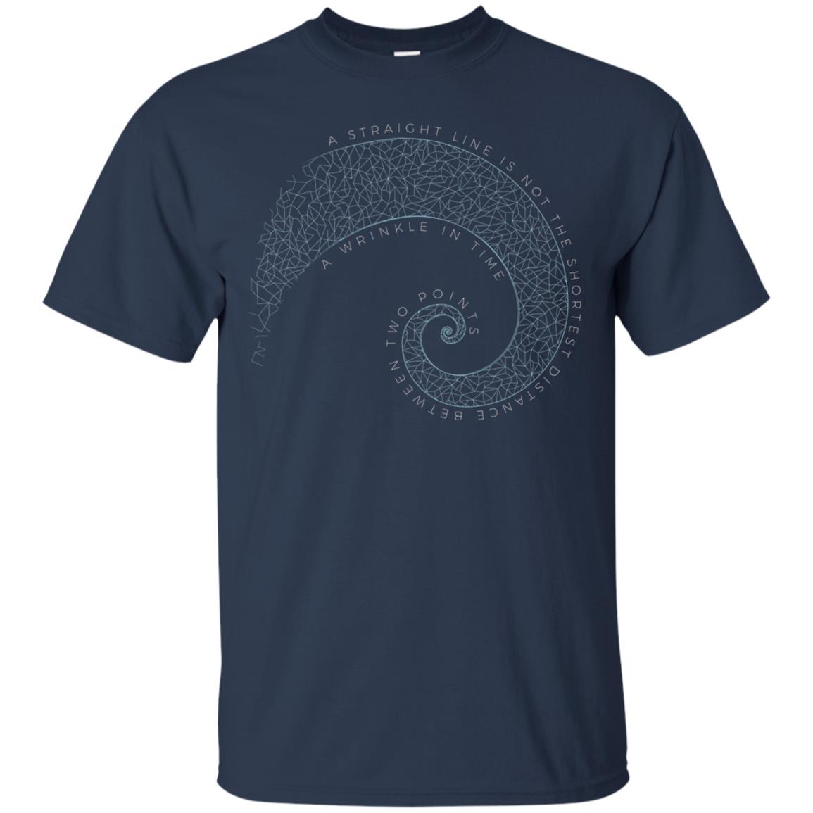 A Wrinkle In Time A Straight Line Movie Lover T-shirt Navy
