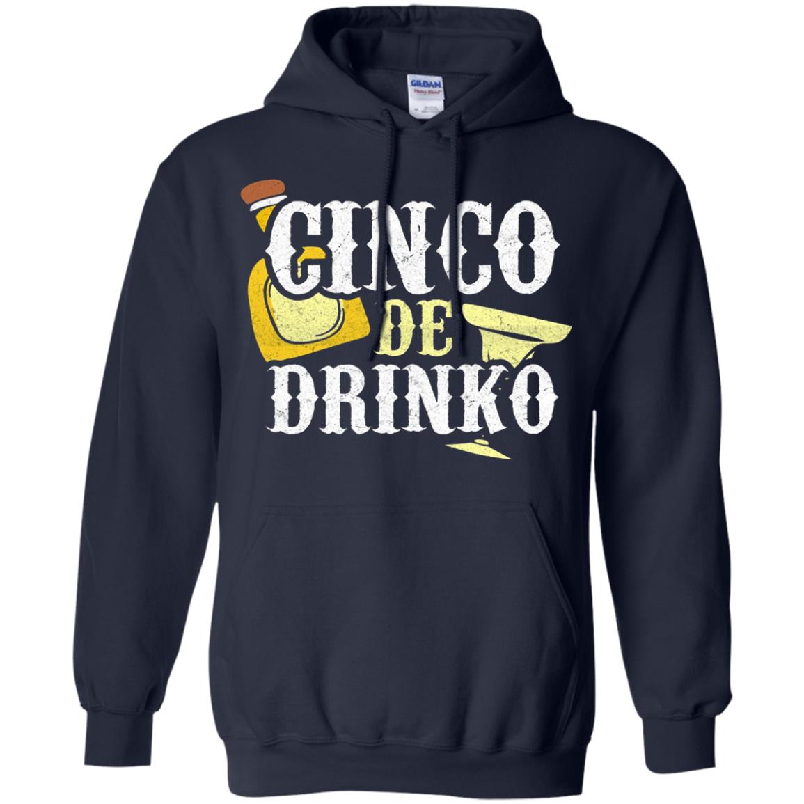 Cinco De Mayo Drinko Celebration T-shirt Navy
