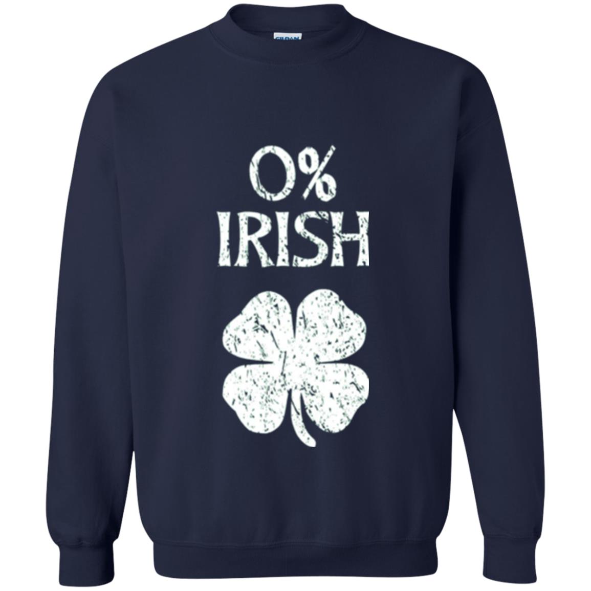 St. Patrick Day T-shirt Shamrocks 0_ Irish Vintage Navy
