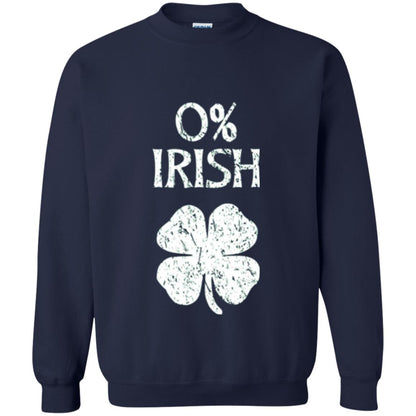 St. Patrick Day T-shirt Shamrocks 0_ Irish Vintage Navy
