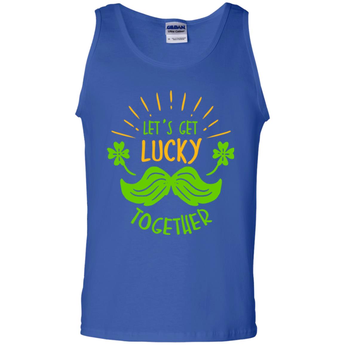 Saint Patrick's Day T-shirt Let's Get Lucky Together Royal