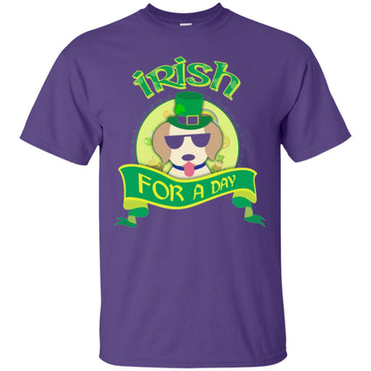 Saint Patrick_s Day 2018 T-shirt Amazing I_m Irish Labrador Purple