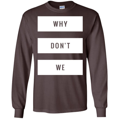 Why Don_t We T-shirt Dark Chocolate