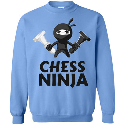 Funny Chess Ninja T-shirt Carolina Blue