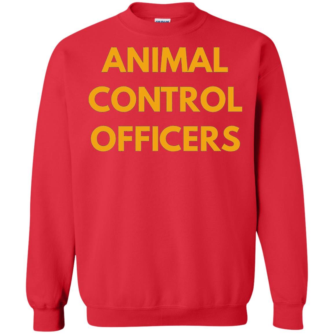 Animals Shelter T-shirt Animal Control Officers Red