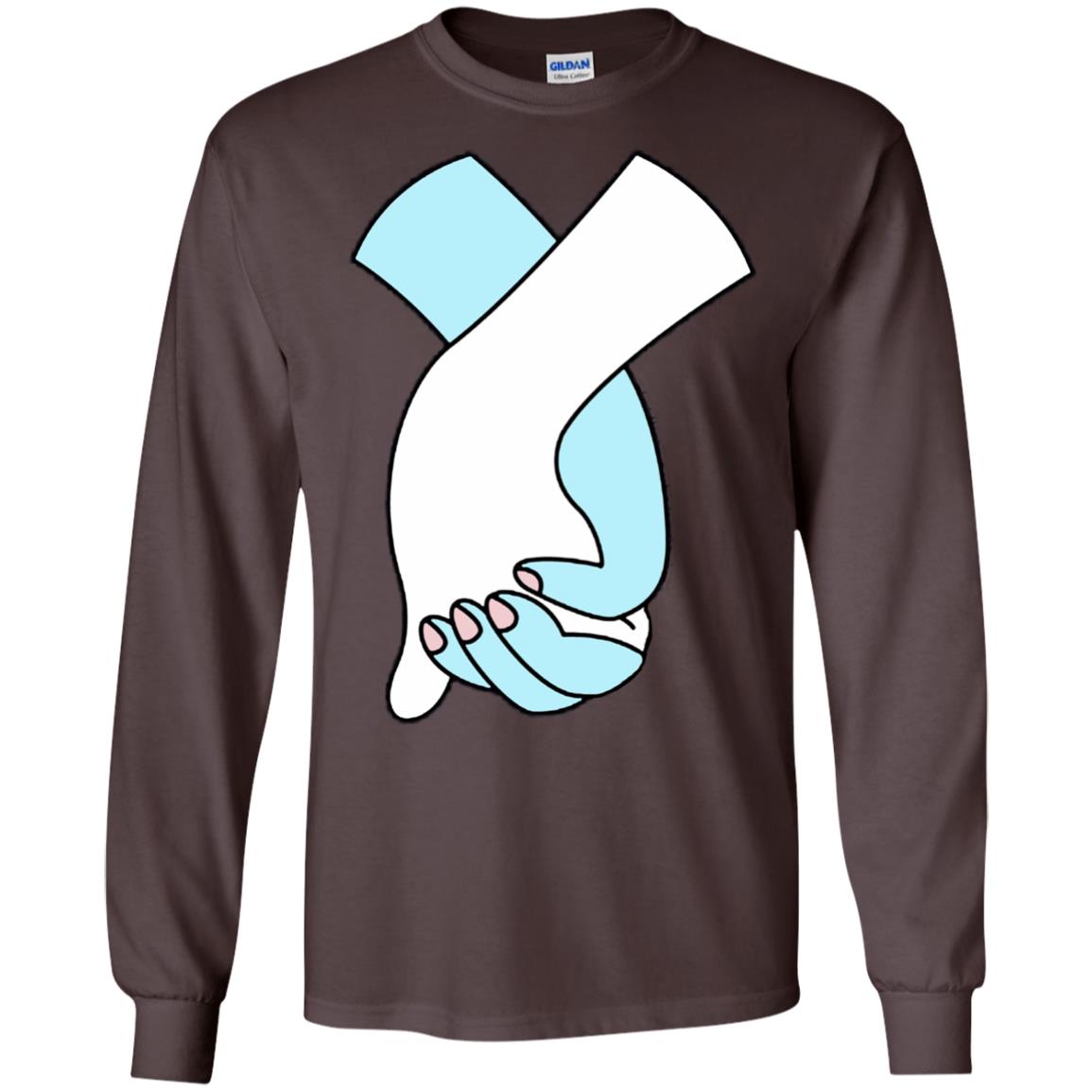 Holding Hands Love Simon Shirt Dark Chocolate