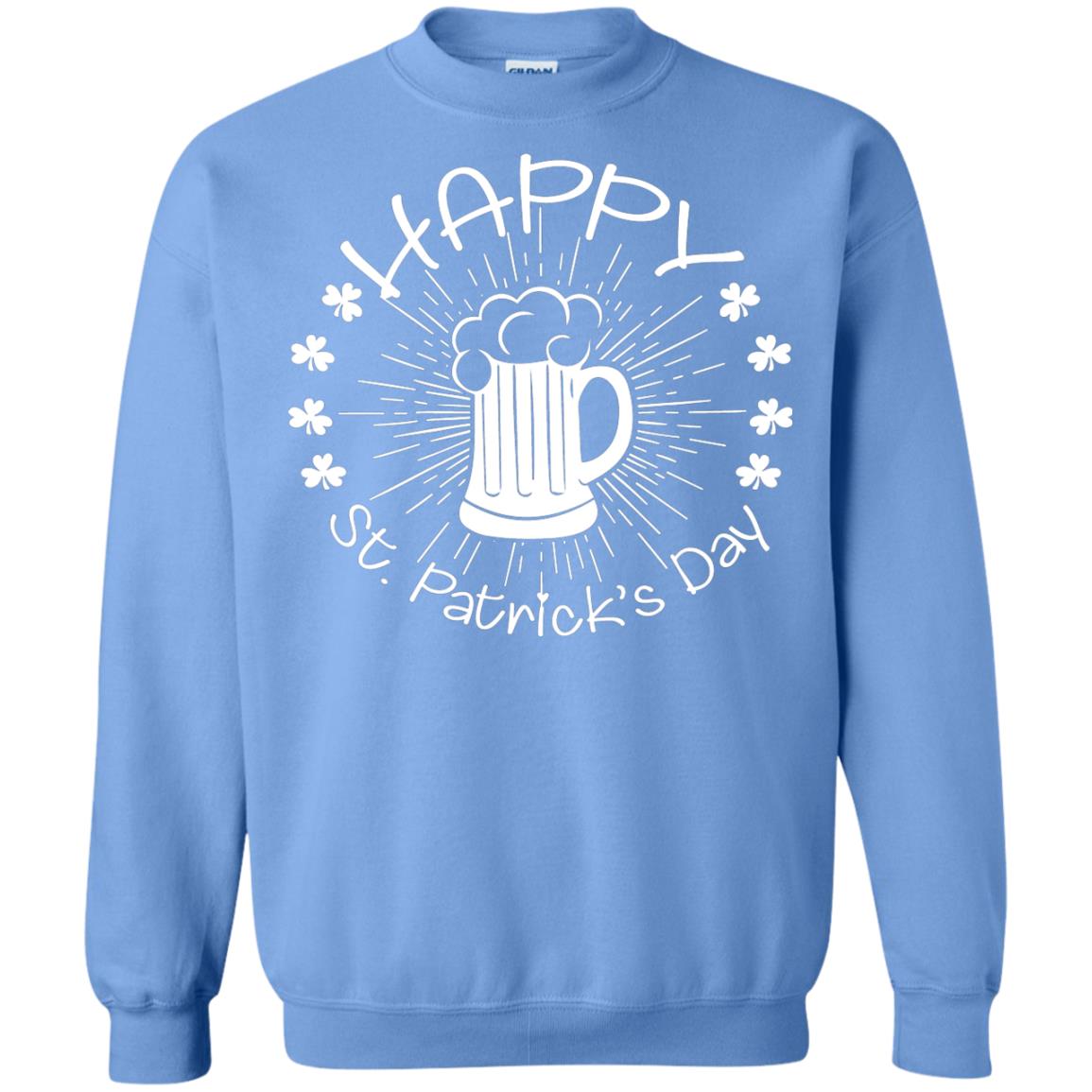 Drinking Team Happy St.patrick’s Day T-shirt Carolina Blue