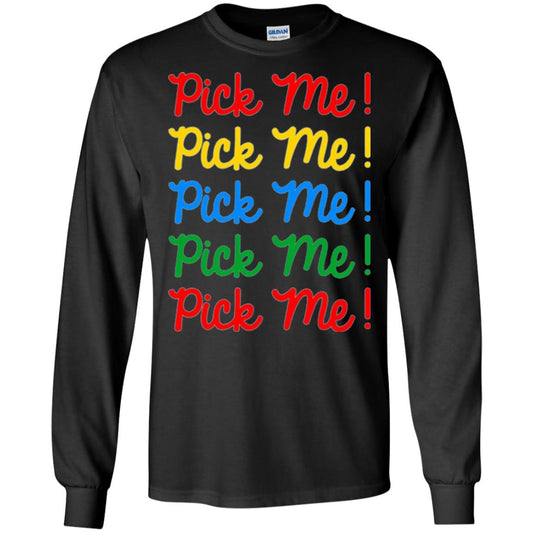 Pick Me Contestant T-shirt Black