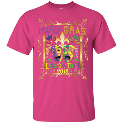 Fleur Symbol New Orleans Parade Mardi Gras T-shirt Heliconia
