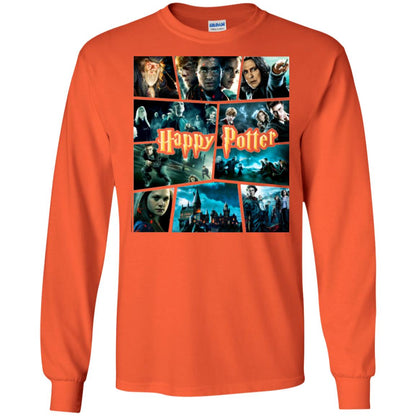 Harry Potter Characters T-shirtG240 Gildan LS Ultra Cotton T-Shirt