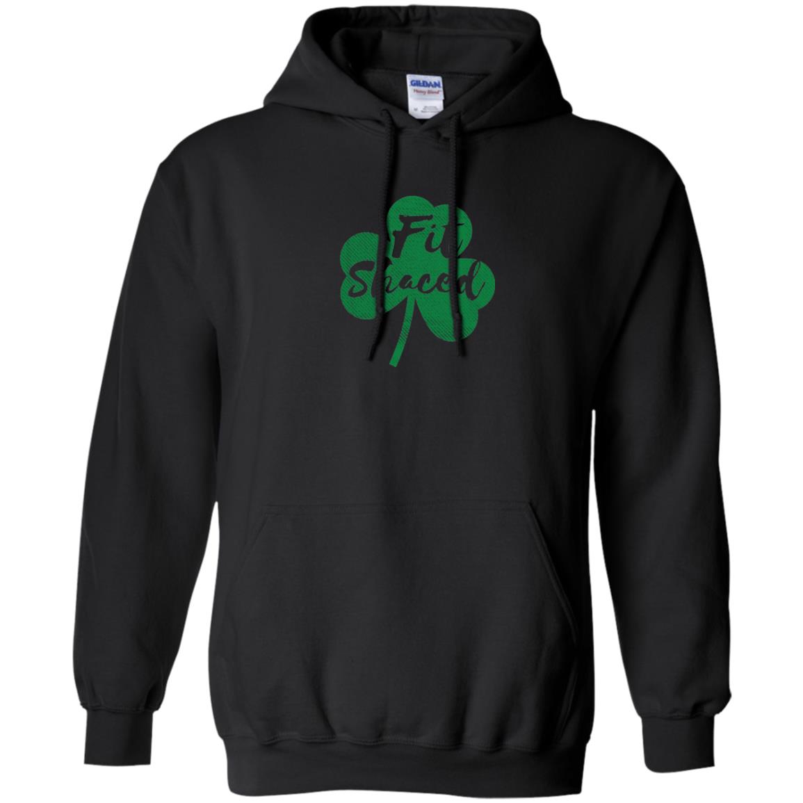 St Patricks Day T-shirt Drinking Fit Shaced Black