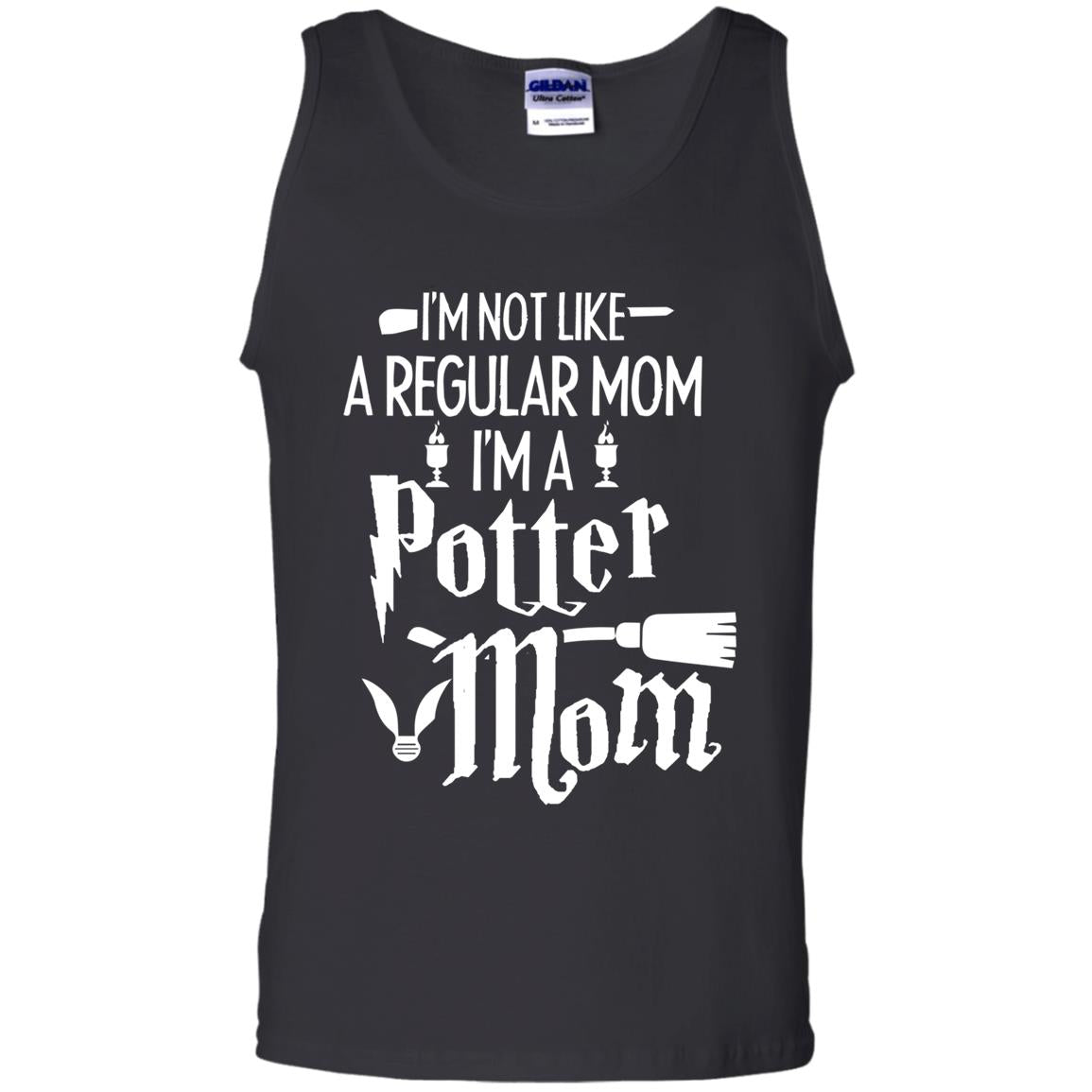 I'm Not Like A Regular Mom, I'm A Potter Mom Harry Potter Fan Shirt Black