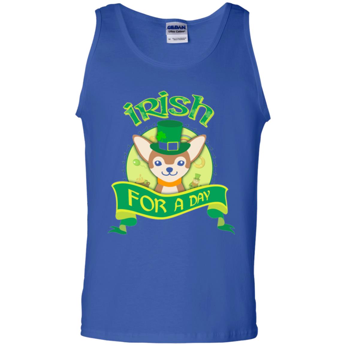 Saint Patrick_s Day T-shirt Amazing I_m Irish Chihuahua Royal