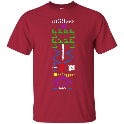 Astronomer T-shirt 1974 Arecibo Message Cool Space Exploration Cardinal