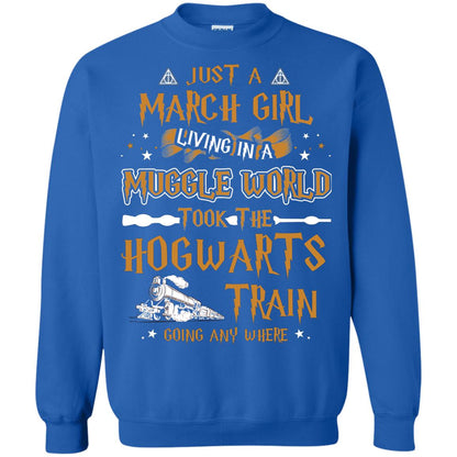 Just A March Girl Living In A Muggle World Took The Hogwarts Train Going Any Where Royal