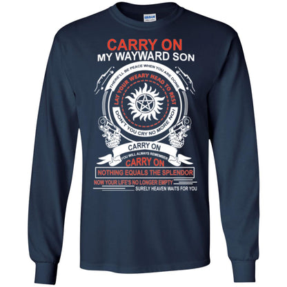 Carry On My Wayward Sonthere Will Be Place When You Are Done Navy