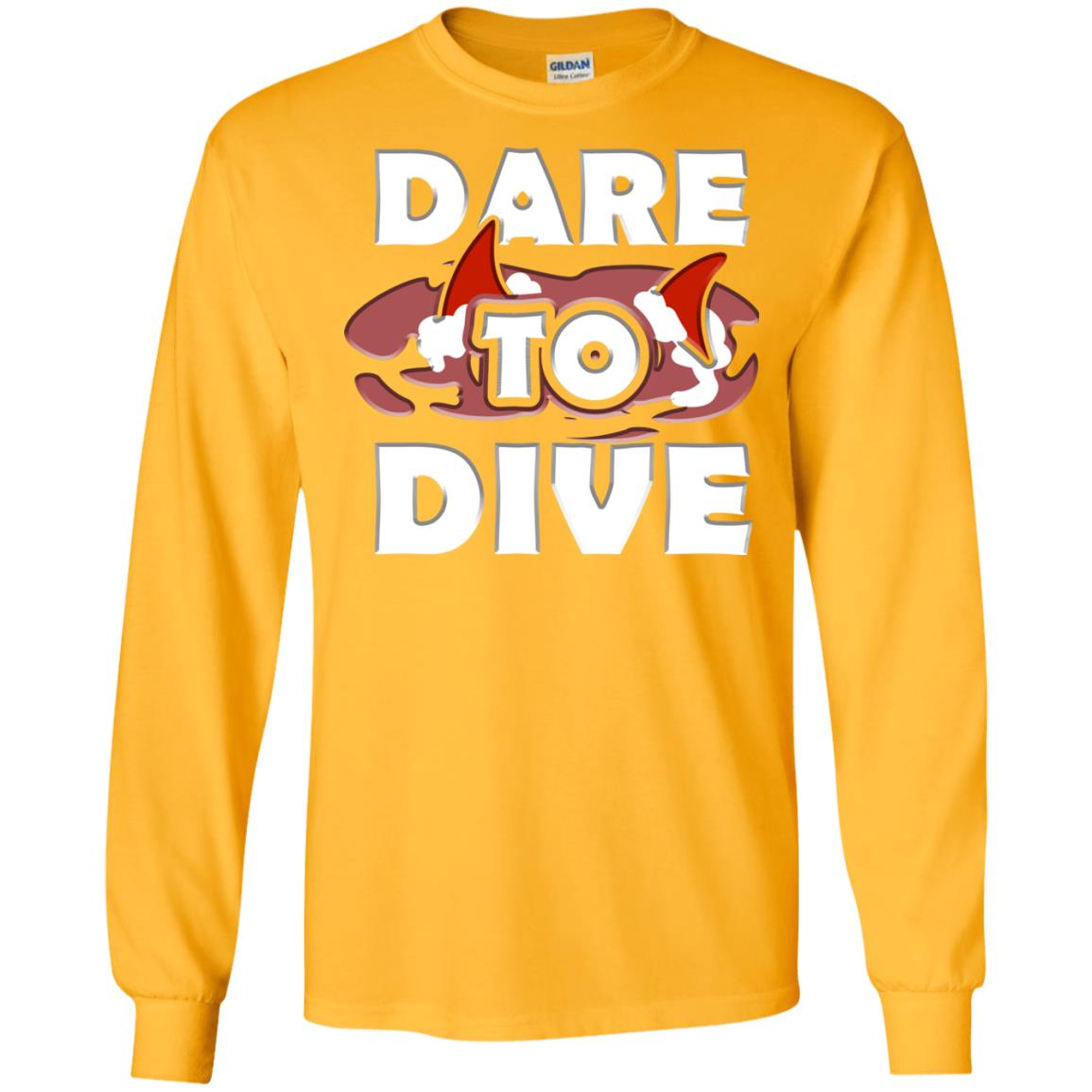 Every Day Of Dare To Dive Shark T-shirt 2018 Gold