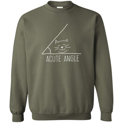 Cat Lovers T-shirt Acute Angle Military Green