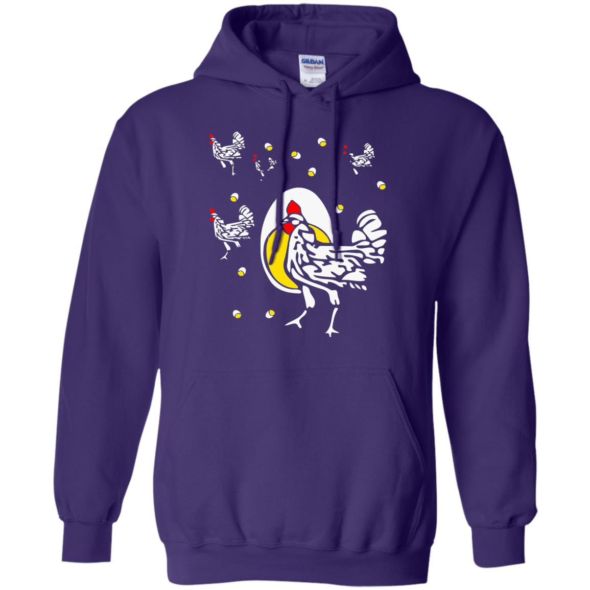 Chicken Shirt Roseanne T-shirt Purple