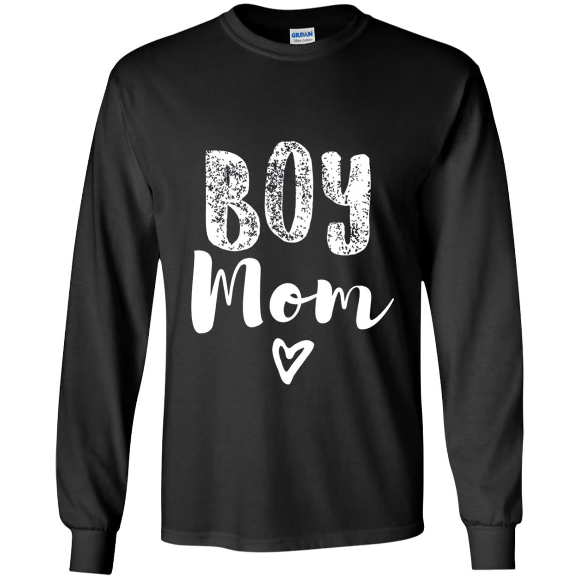 Cute Boy Mom T-shirt Black
