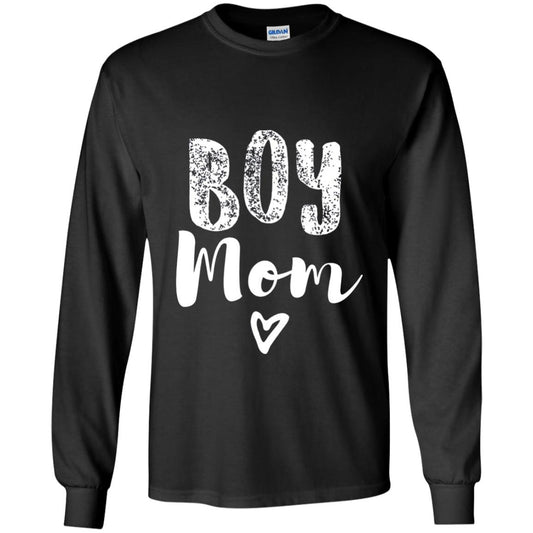 Cute Boy Mom T-shirt Black