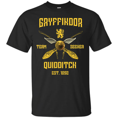 Gryffindor Quiddith Team Seeker Est 1092 Harry Potter ShirtG200 Gildan Ultra Cotton T-Shirt