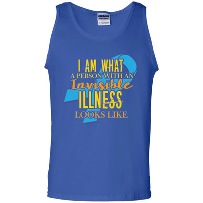 Autism T-shirt I Am What A Person With An Invinsible Illness Looks Like Royal