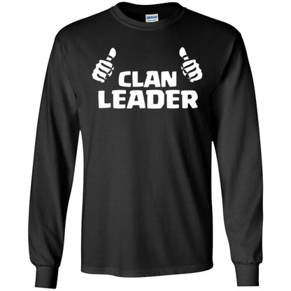 Mobile Gamers T-shirt Clan Leader Black