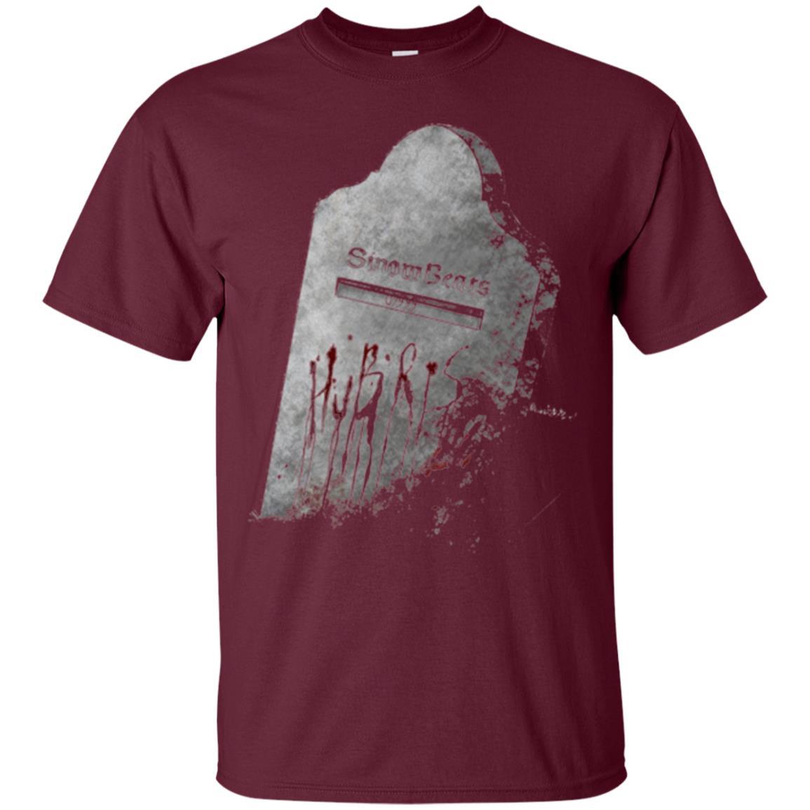 Funny Sinowbeats 0/999 T-shirt Maroon
