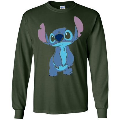 Disney Stitch Ohana T-shirt Forest Green