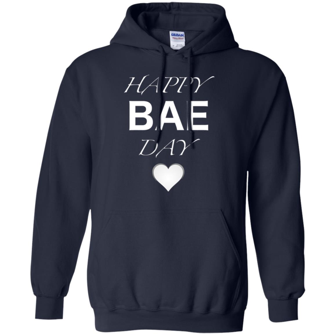 Valentine_s Day T-shirt Happy Bae Day Navy