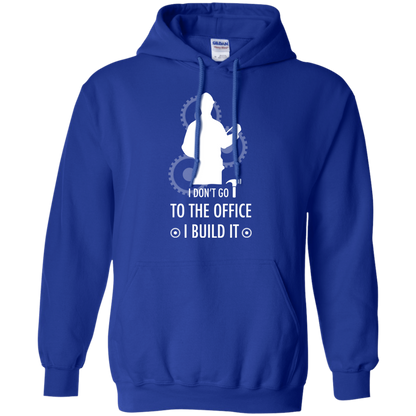 Engineer T-shirt I Don't Go To The Office I Build It Royal