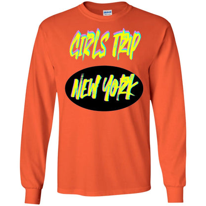 Girls Trip New York T-shirt Orange