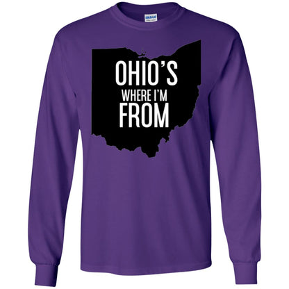 Ohio T-shirt Where I_m From Purple