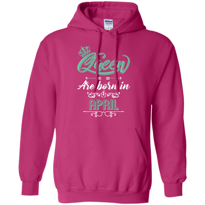 Brithday T-Shirt Queen Are Born In April Heliconia