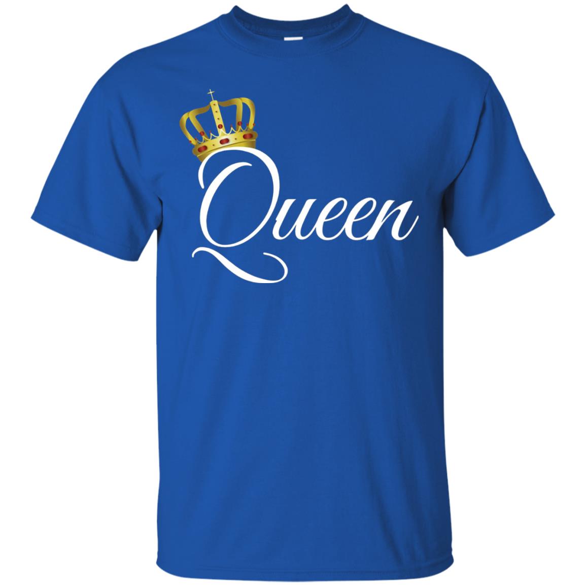 King And Queen T-shirt Matching Couple Outfits Royal